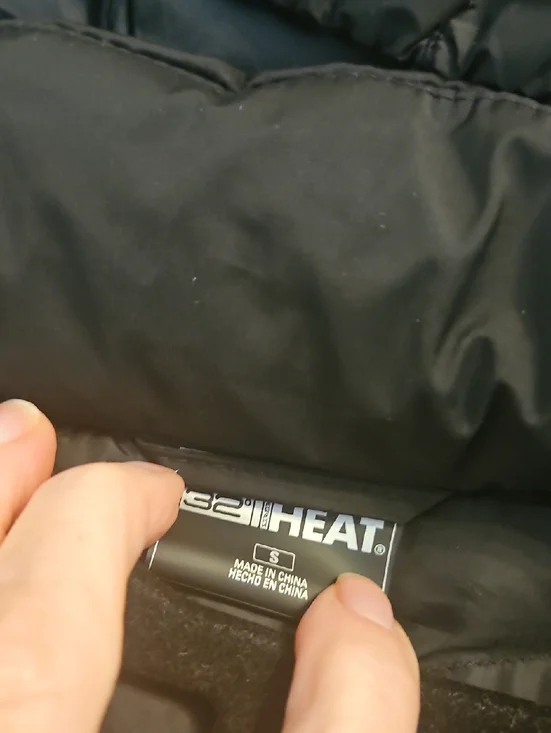 Women’s Black Puffer Coat — Lightweight Quilted Jacket By 32° - Picture 2 of 4